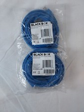 2 pack Black Box Cat6Pc-025-Bl Cat6 250-Mhz Molded Stranded Ethernet Patch 25 ft picture