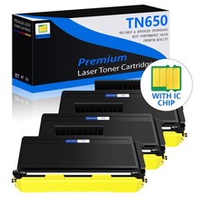 3PK High Yield TN650 Toner Compatible For Brother MFC-8370 MFC-8890DW MFC-8680DN picture