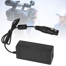 4 Core XLR Connector Adapter DC12V 3A Power Supply Charger For Camcorder Mo COVK picture
