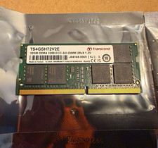 Transcend 32GB DDR4-3200 ECC SO-DIMM 260-Pin PC4-25600 TS4GSH72V2E picture