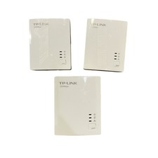 Set Of 3 TP-LINK TL-PA2010 AV200 200Mbps Nano Powerline Adapter White Networking picture