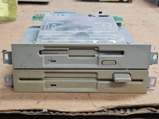 2x Lot Vintage Retro Slim Canon MD 5501 3.5 1.44MB Floppy Disk Drives & OSDA-53B picture
