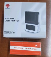Phomemo M120 Label Maker Machine Bluetooth Barcode Printer Thermal Printer LOT picture