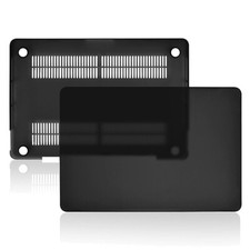 Black Rubberized Matte Hard Case Cover Skin For Macbook Pro / Air 13 14.2 16.2'' picture