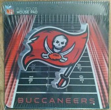 TAMPA BAY BUCCANEERS MOUSE PAD 1/8 IN. SPORTS FOOTBALL MOUSEPAD FIELD END ZONE picture