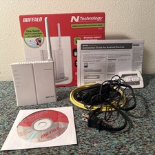 Buffalo AirStation N150 Wireless-N Router & Extender , White picture