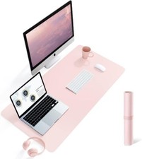 Large PU Leather Dual Sided Desk Pad Non-Slip Mouse Pad Office Home Writing Mat picture