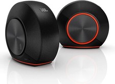 JBL Pebbles bass powered speaker USB DAC black PEBBLESBLKJN picture