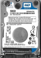 WESTERN DIGITAL WD5000LPVX-22V0TT0 500GB SATA HARD DRIVE  DCM: HHKTJHN   picture