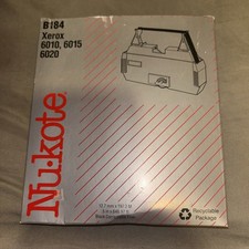 Nu-Kote B184 - Qty. 2 - New Replacement Ribbons for Xerox 6010, 6015, 6020 picture