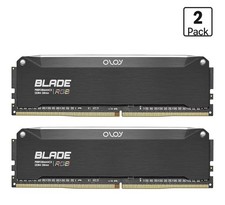 OLOy DDR4 RAM 16GB (2 x 16GB) Black Hairline Blade (16GB x 2) picture