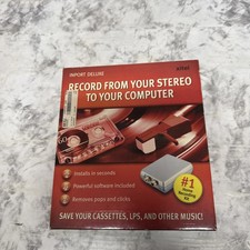Xitel Inport Deluxe Stereo To PC Audio Recording Kit Converter Cassette FX picture