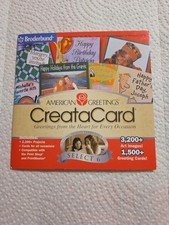 American Greetings CreataCard  Special Edition W 95/98, NT 2001 PC SOFTWARE GOOD picture