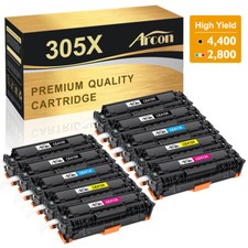 CE410A -CE413A 305A Toner Lot for HP Laserjet Pro 400 M475 M451 Pro 300 M375nw picture