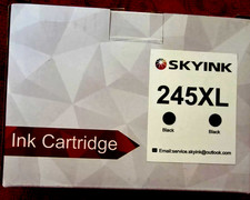 NIB Skyink In Cartridges Black 245XL 2 pack picture
