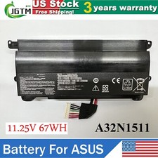 A32N1511 Battery for Asus ROG G752V G752VL G752VT G752VY G752VM Series 67Wh US picture