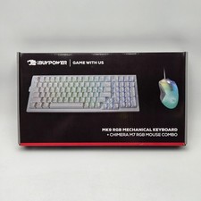 iBUYPOWER MK9 RGB Mechanical Keyboard + Chimera M7 RGB Mouse White - Open Box picture