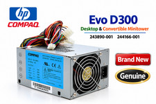 HP Compaq Evo D300 Desktop & Convertible Minitower PSU 243890-001 244166-001 picture