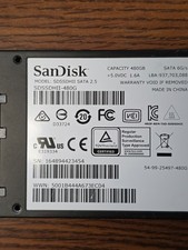 SanDisk Ultra II 480GB, Internal, 2.5