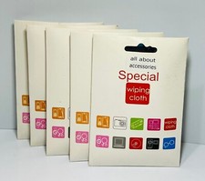 Reiko Microfiber Wiping Cleaning Glass/Mirror Cloth 5 Pack of 6 piece picture