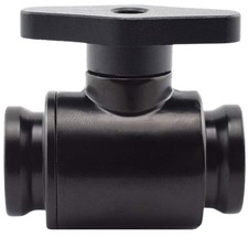 Black G1/4 Inch Internal Thread Water Cooling Valve PC Pump Fittings 1 PCS picture