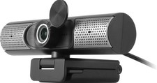 HD 1080P Webcam, USB-C/USB-A, w/Built-in Speakers & Mic,Black,AWCS06F  picture