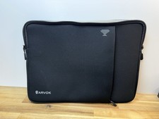 ARVOK Black 16” Tablet Laptop Padded Zipper Case | Protective Soft Interior picture