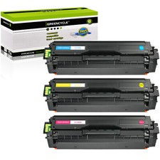 Set of 3 CLT-C504S 504 Toner Cartridges For Samsung SL-C1810W SL-C1860FW CLP-415 picture