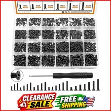 Laptop Screws 24 Sizes M1.4/1.7/2/2.5/3 Replacement Computer Tiny Screws Moth... picture
