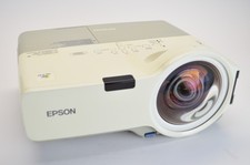 Epson PowerLite 410W LCD Short Throw Retro Gaming Projector VGA RCA 1100 Hours picture