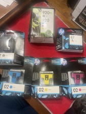 Lot of Genuine HP ink cartridges HP 02 - 920XL - 67  picture
