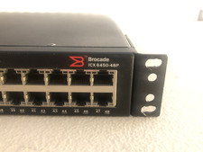 Brocade Communications Systems ICX 6450-48P 48 Port ICX6450 10G POE Switch picture