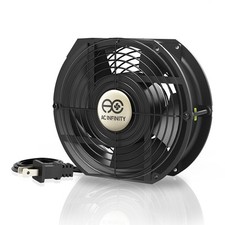172mm 51mm Cooling Muffin Fan Guard 120V AC Axial Ball Bearing 7