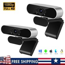 1080P Full HD USB Webcam for PC Desktop,Laptop Web Camera with Microphone LOT picture