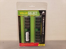 Corsair 1GB - 2 x 512MB VS512MB400 Desktop Memory Kit Value Select DDR - NEW picture