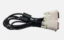 Dell DVI-D M-M 18pin Black 6ft Cable NEW 6715009017P21 E55218 Single Link picture