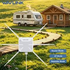 WAVLINK AX3000 Outdoor WiFi6 Extender Long Range Wireless Router AP POE WN588HX3 picture
