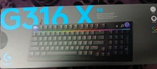 New [ Logitech G316 X ] Wired Keyboard Black picture