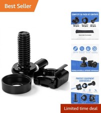 M6 x 16mm Cage Nuts, Screws & Washers Kit - 50 pcs for Server and Network Racks picture