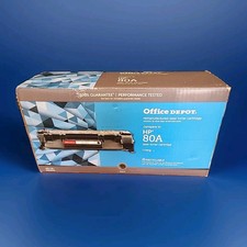 Office Depot HP 80A Laserjet Toner Cartridge Black CF280A  picture