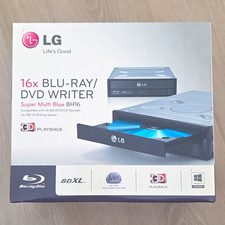 LG Super Multi Blue BH16 16x SATA Internal 5.25in BDXL M-DISC 3D BH16NS40 picture