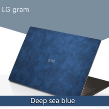 Leather Laptop Sticker Skin Decals Cover for LG gram 17 (2023) 17Z90R 17.3