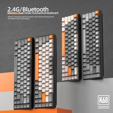 ZIYOU LANG K68 60% Mechanical Keyboard DIY Wireless And Bluetooth Hot-swappable picture
