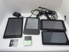 Kindle Working And Non Working LOT Of Tablets, Screens And iPod (Working)As Is🔥 picture