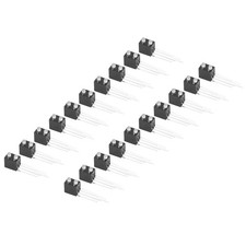 20Pcs LED Luminous Diode Lamp Holder 2‑Hole 2‑Color 3‑Pin Common Cathode Light picture