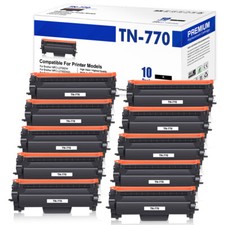 TN770 Black Toner Cartridge compatible with Brother HL-L2370DW MFC-L2750DW Lot picture