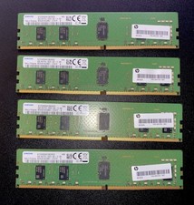 HP 864706-591 32GB (4x8GB) DDR4 2666 ECC REG RDIMM Samsung M393A1K43BB1-CTD7Y picture