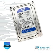 Dell Blue 500GB SATA 7200 RPM 3.5 in Enterprise HDD | 01WR32 | WD5000AAKX picture