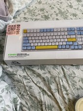 ZIYOULANG K3MAX Mechanical Keyboard Wired RGB Backlit Tan Brown Switch picture