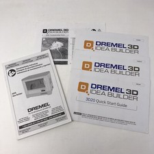 Dremel DigiLab 3D20 3D Printer Idea Builder Operating Safety Instructions Only picture